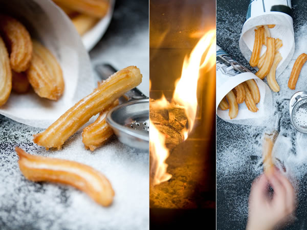 Photographie culinaire churros