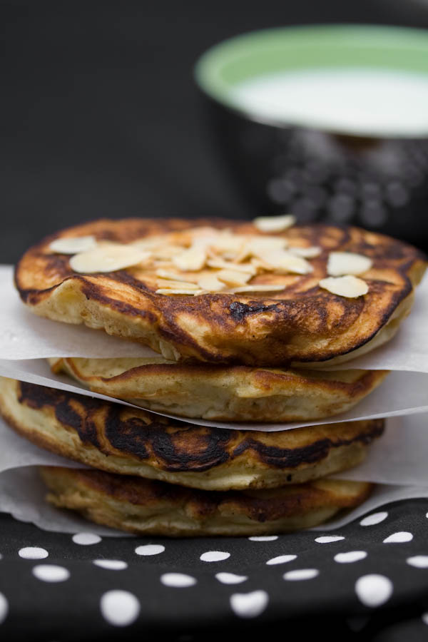 Photographie culinaire pancakes à la banane