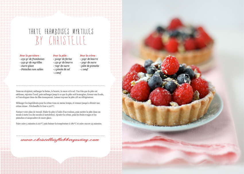 photographie culinaire tarte framboises myrtilles