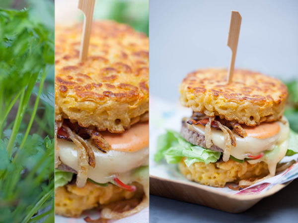 Photographie culinaire hamburgers