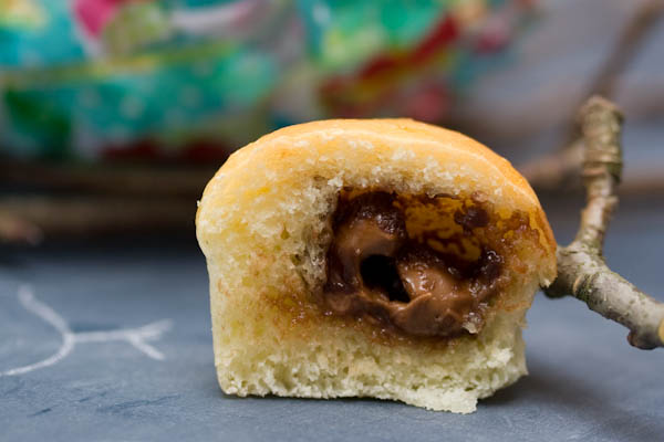 Photographie culinaire mini-brioches au chocolat