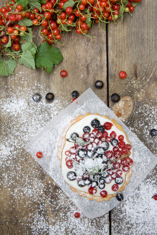 Photographie culinaire sablés groseilles et cassis